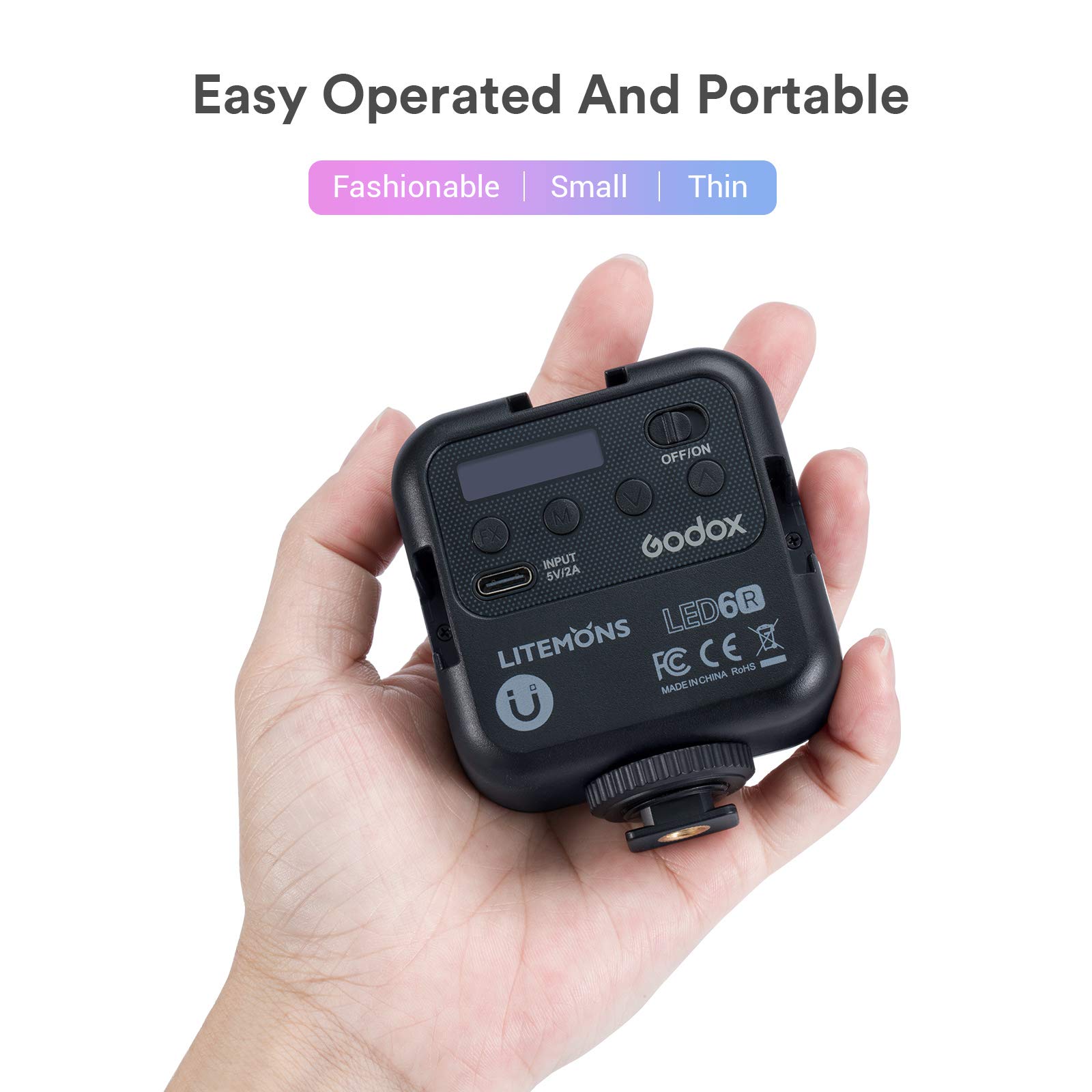 手持ち式 LEDビデオライト Amazon | 【Godox正規代理店】Godox ML60 手持ち式LEDビデオライト 60W